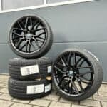 18 Zoll Winterräder Kompletträder Räder DM08 schwarz für BMW 5er G30 G31 G5L G5K 3