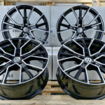 19 Zoll Felgen Avus AF18 schwarz für VW Passat B6 B7 Beetle EOS 1F ID.3 Jetta KM 1