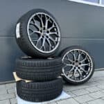 FF01 19 Zoll Felgen 4 Sommerräder HANKOOK 255/35 Kompletträder Audi A6 S6 4F 4F1 2