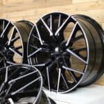 1x 19 Zoll Felge MM06 schwarz poliert Nachkauf 2