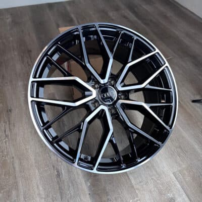19Zoll Felgen Damina DM20 schwarz für Audi A6 C6 C7 4F 4G Q3 8U 8U1 Q2 GA
