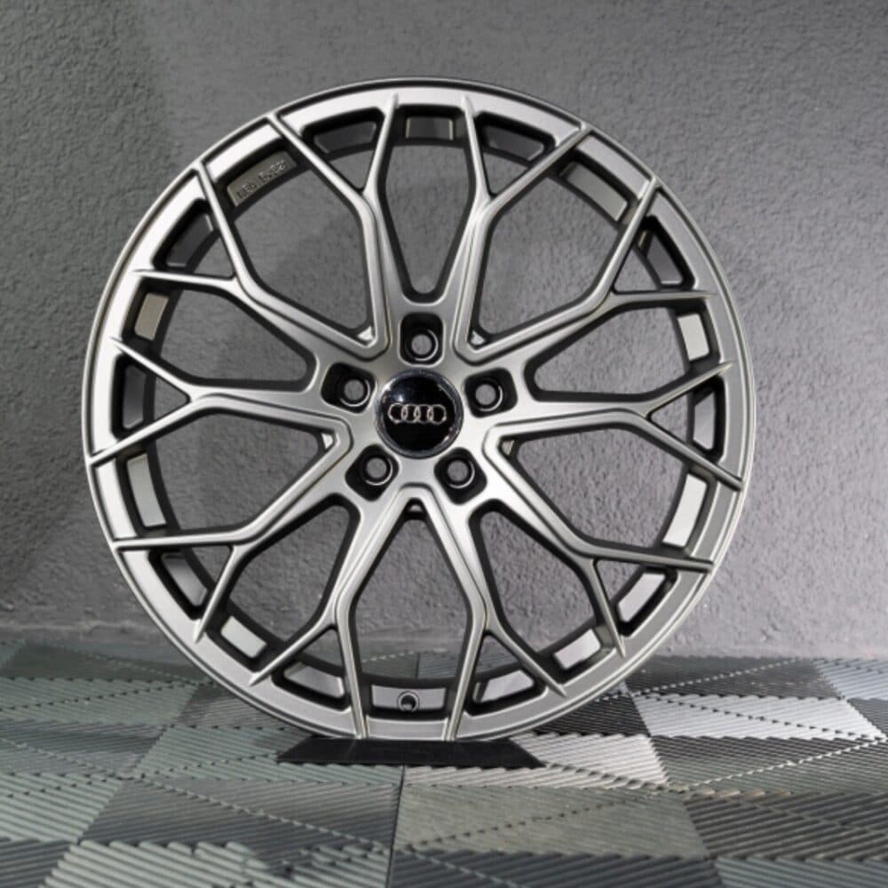 4x 19 Zoll Felgen FF Wheels FF01 Grau für Audi A4 S4 B8 B81 B9 S-Line Avant