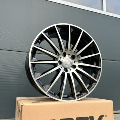 4x 19 Zoll Felgen WH39 schwarz poliert für BMW X1 iX1 X2 F48 U10 U11 F39 M U1X