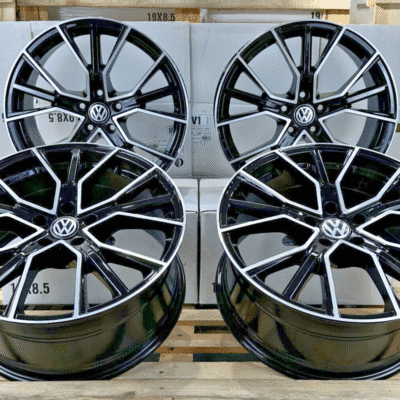 19 Zoll Felgen Avus AF18 schwarz für VW Passat B6 B7 Beetle EOS 1F ID.3 Jetta KM