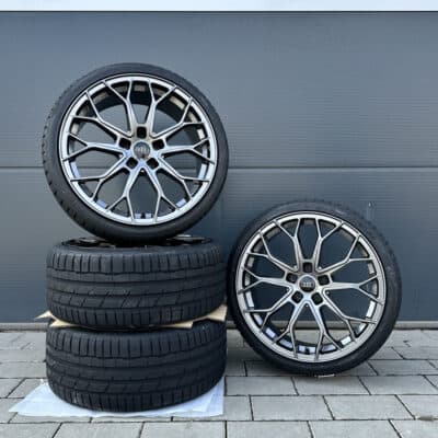 FF01 19 Zoll Felgen 4 Sommerräder HANKOOK 255/35 Kompletträder Audi A6 S6 4F 4F1
