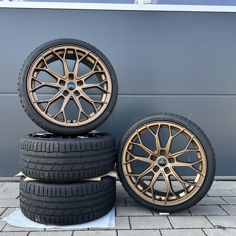 FF01 19 Zoll Winterräder 4 HANKOOK 255/45 R19 Kompletträder für Audi A7 S7 F2 C8