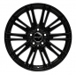 Preview: Wheelworld WH18 schwarz glanz lackiert front